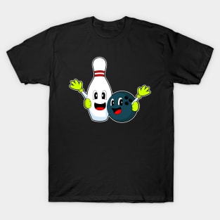 Bowling pin Bowling Bowling ball T-Shirt